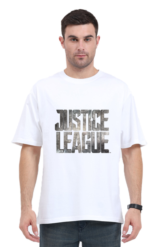 Unisex Oversized Classic T-Shirt | Justice League T shirt | Male & Female Both T-Shirt 240GSM