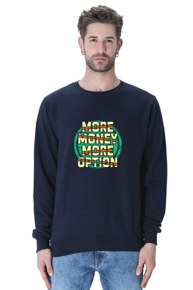 Unisex Sweatshirt | Money Power T- Shirt Design | Male And Female