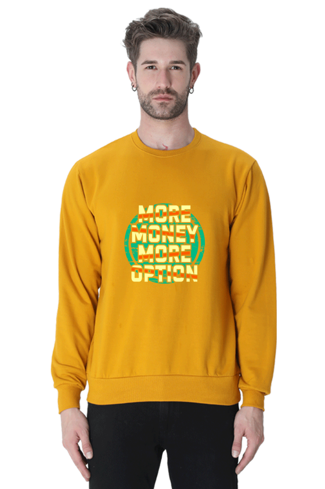 Unisex Sweatshirt | Money Power T- Shirt Design | Male And Female