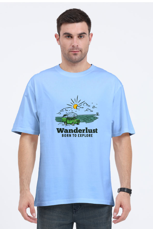 Oversized Classic T-Shirt | For Male & Female | Wanderlust Born To Explore