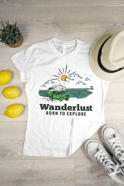 Oversized Classic T-Shirt | For Male & Female | Wanderlust Born To Explore
