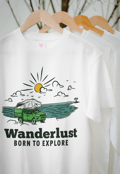 Oversized Classic T-Shirt | For Male & Female | Wanderlust Born To Explore