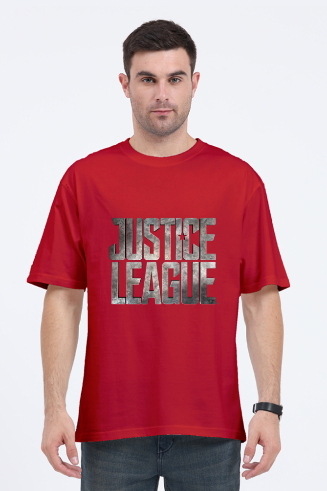 Unisex Oversized Classic T-Shirt | Justice League T shirt |  Male & Female Both T-Shirt 240GSM