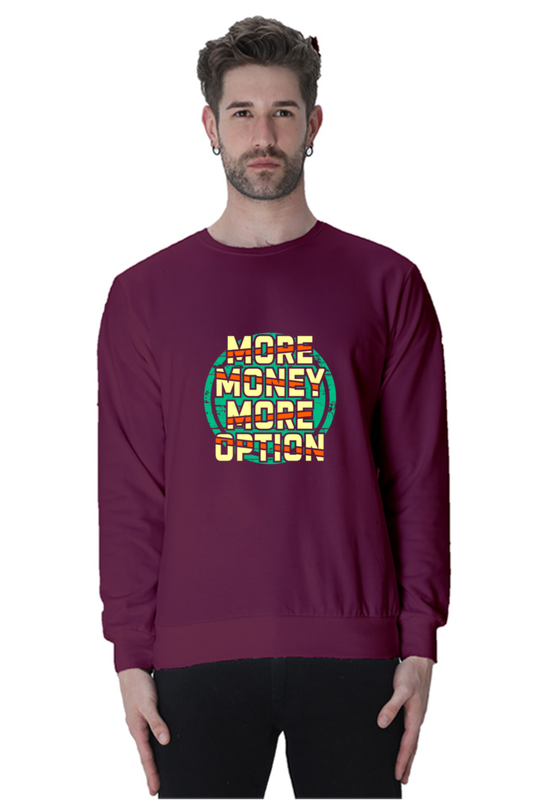 Unisex Sweatshirt | Money Power T- Shirt Design | Male And Female