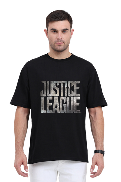 Unisex Oversized Classic T-Shirt | Justice League T shirt |  Male & Female Both T-Shirt 240GSM