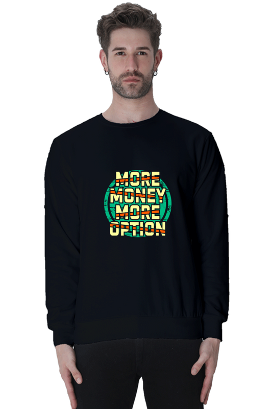 Unisex Sweatshirt | Money Power T- Shirt Design | Male And Female