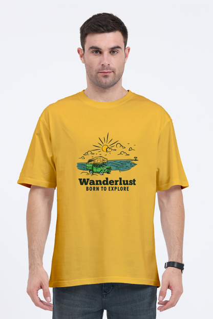 Oversized Classic T-Shirt | For Male & Female | Wanderlust Born To Explore