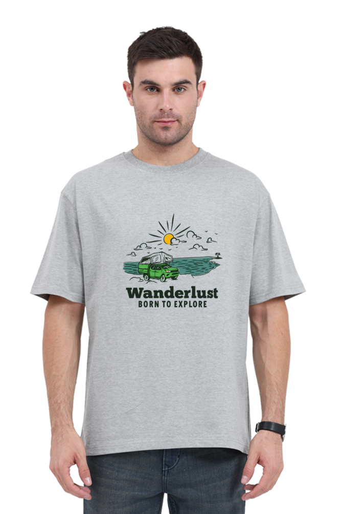 Oversized Classic T-Shirt | For Male & Female | Wanderlust Born To Explore