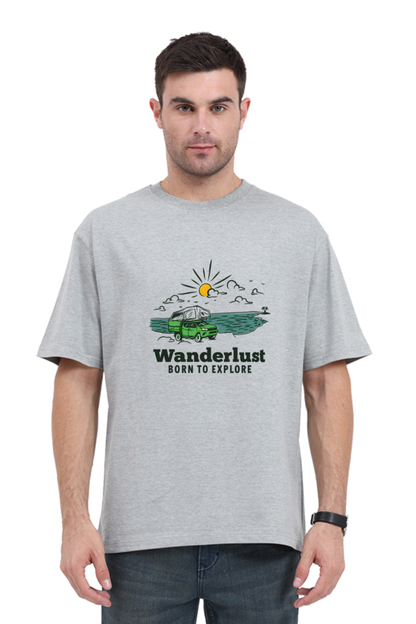 Oversized Classic T-Shirt | For Male & Female | Wanderlust Born To Explore
