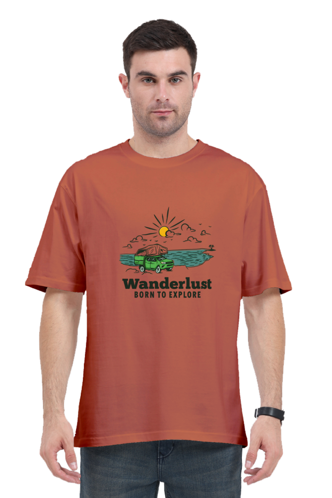 Oversized Classic T-Shirt | For Male & Female | Wanderlust Born To Explore