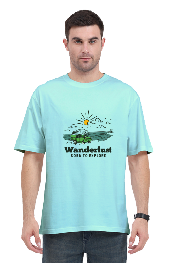 Oversized Classic T-Shirt | For Male & Female | Wanderlust Born To Explore