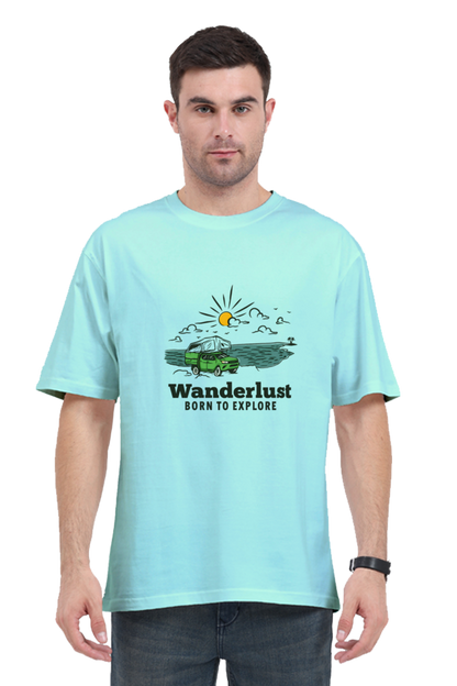 Oversized Classic T-Shirt | For Male & Female | Wanderlust Born To Explore